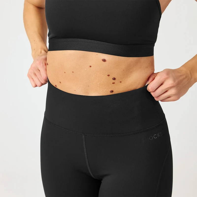 High Waist Leggings | Ocean Blue