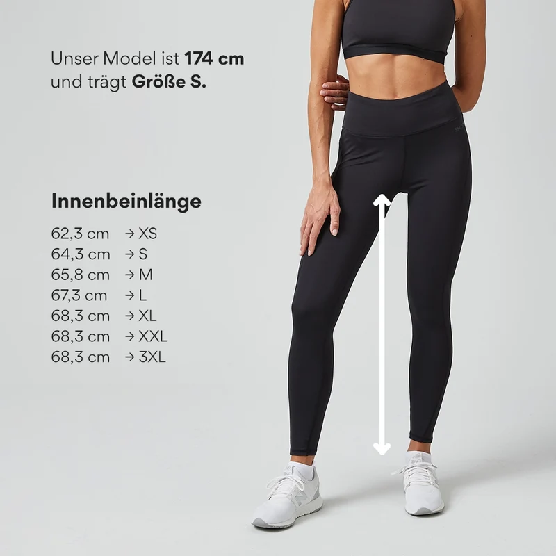 High Waist Leggings | Ocean Blue