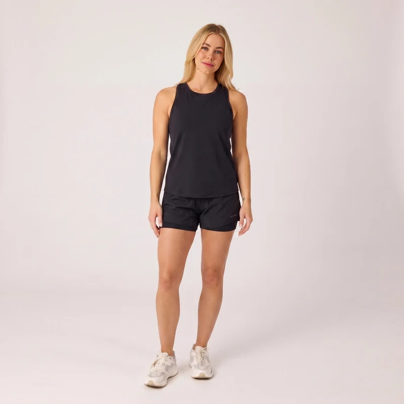 Sport Tank Top Damen | Schwarz