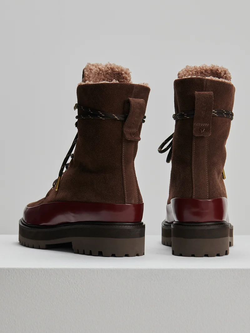 Charente Fleece Lined Lace Up Boots