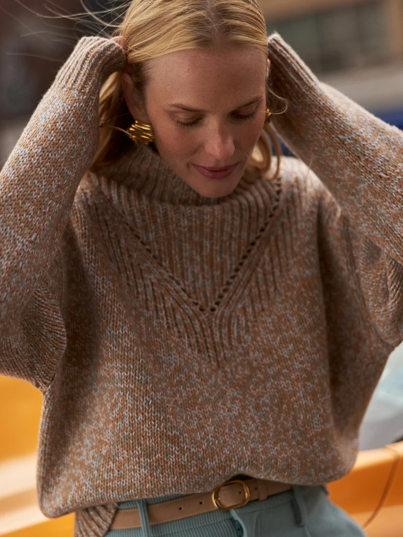 Rosalind High Neck Sweater