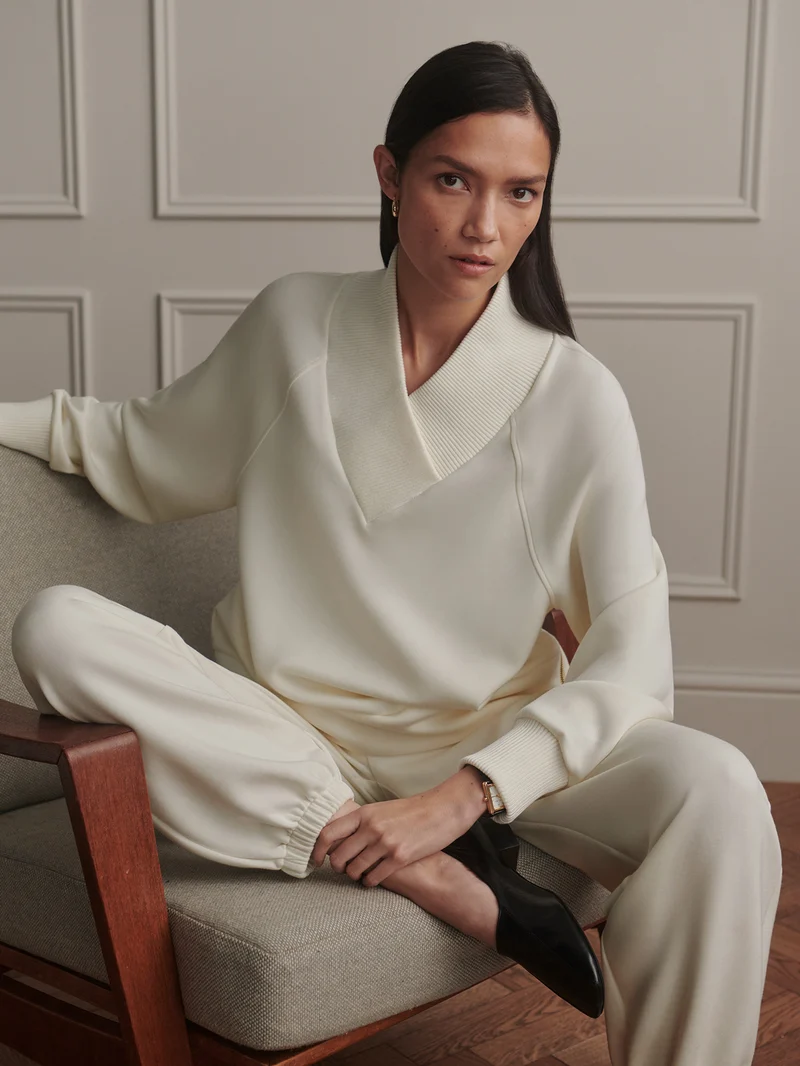Macie Zip Hem Sweater