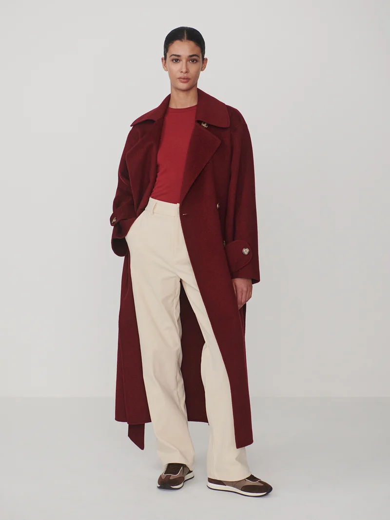 Helston Long Belted Coat