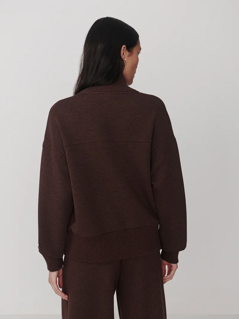 Bronya Button Placket Sweat