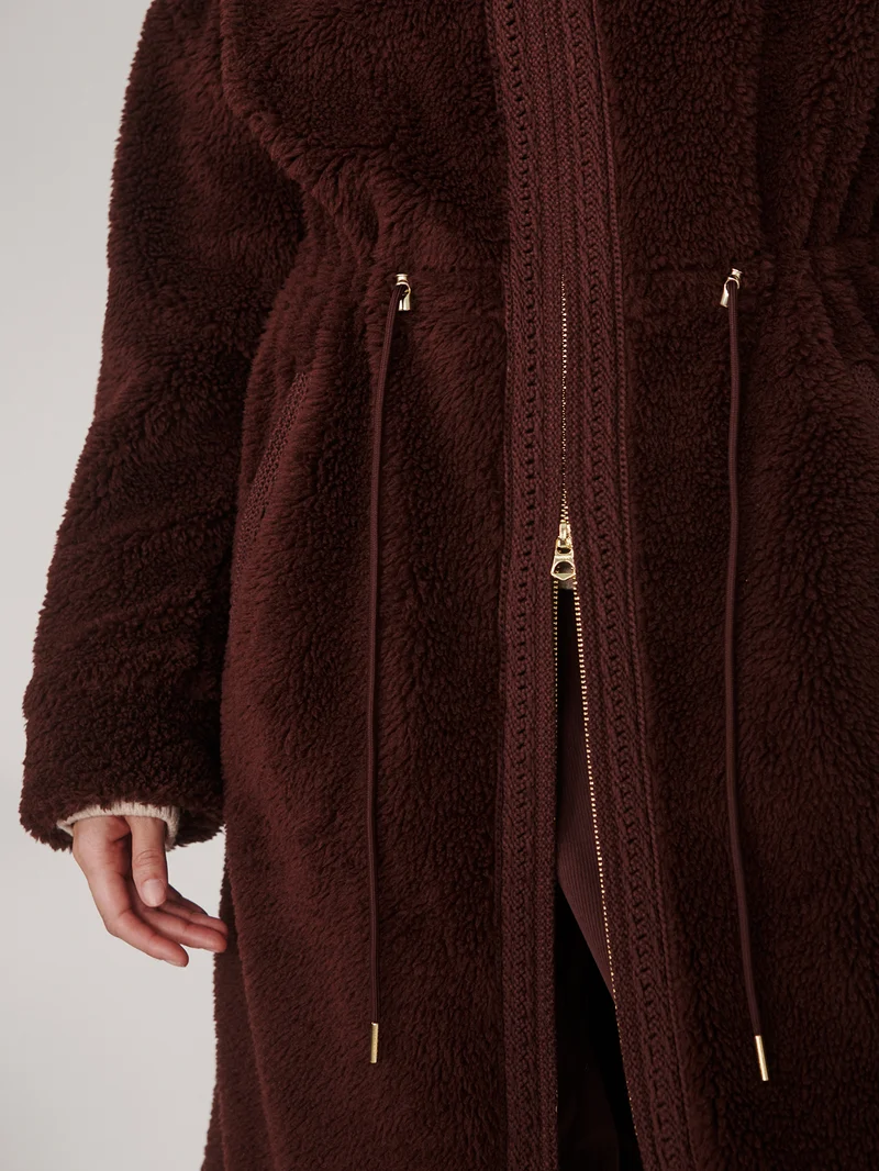 Bennet Long Sherpa Coat