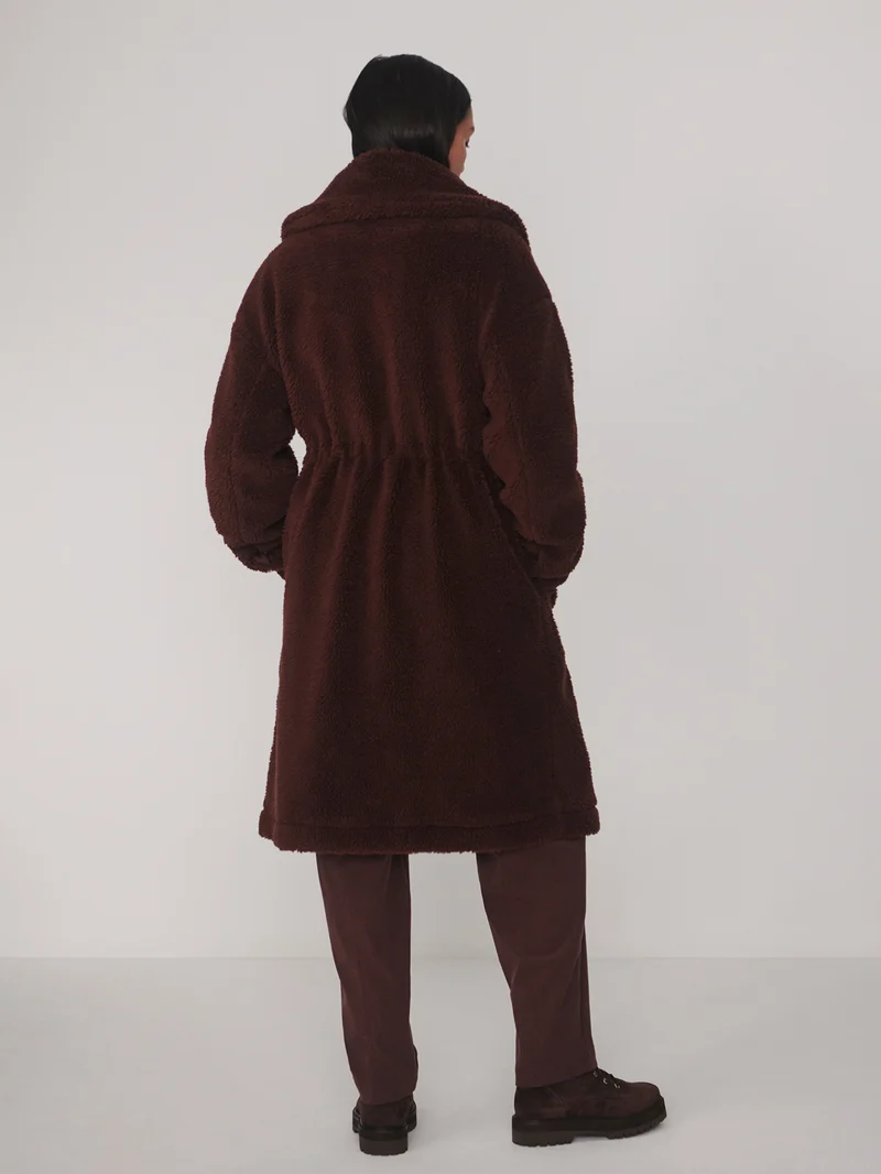 Bennet Long Sherpa Coat
