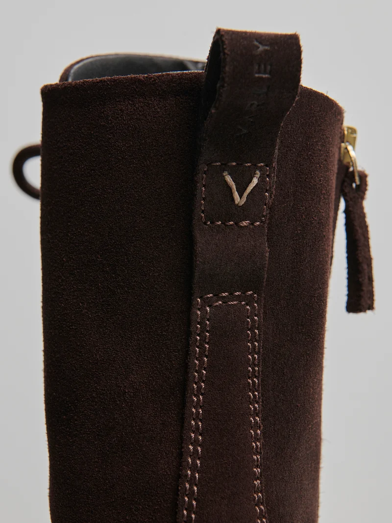 Arno Lace Up Suede Boot