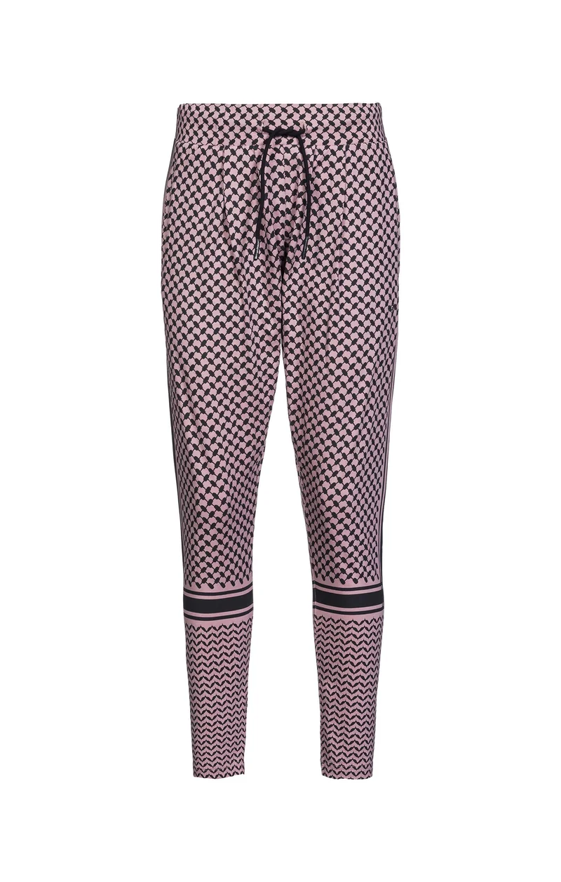 Harem Pants Keffiah Bio Baumwolle - rosa