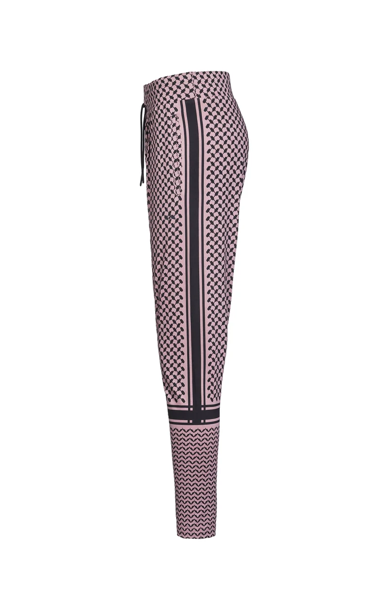 Harem Pants Keffiah Bio Baumwolle - rosa