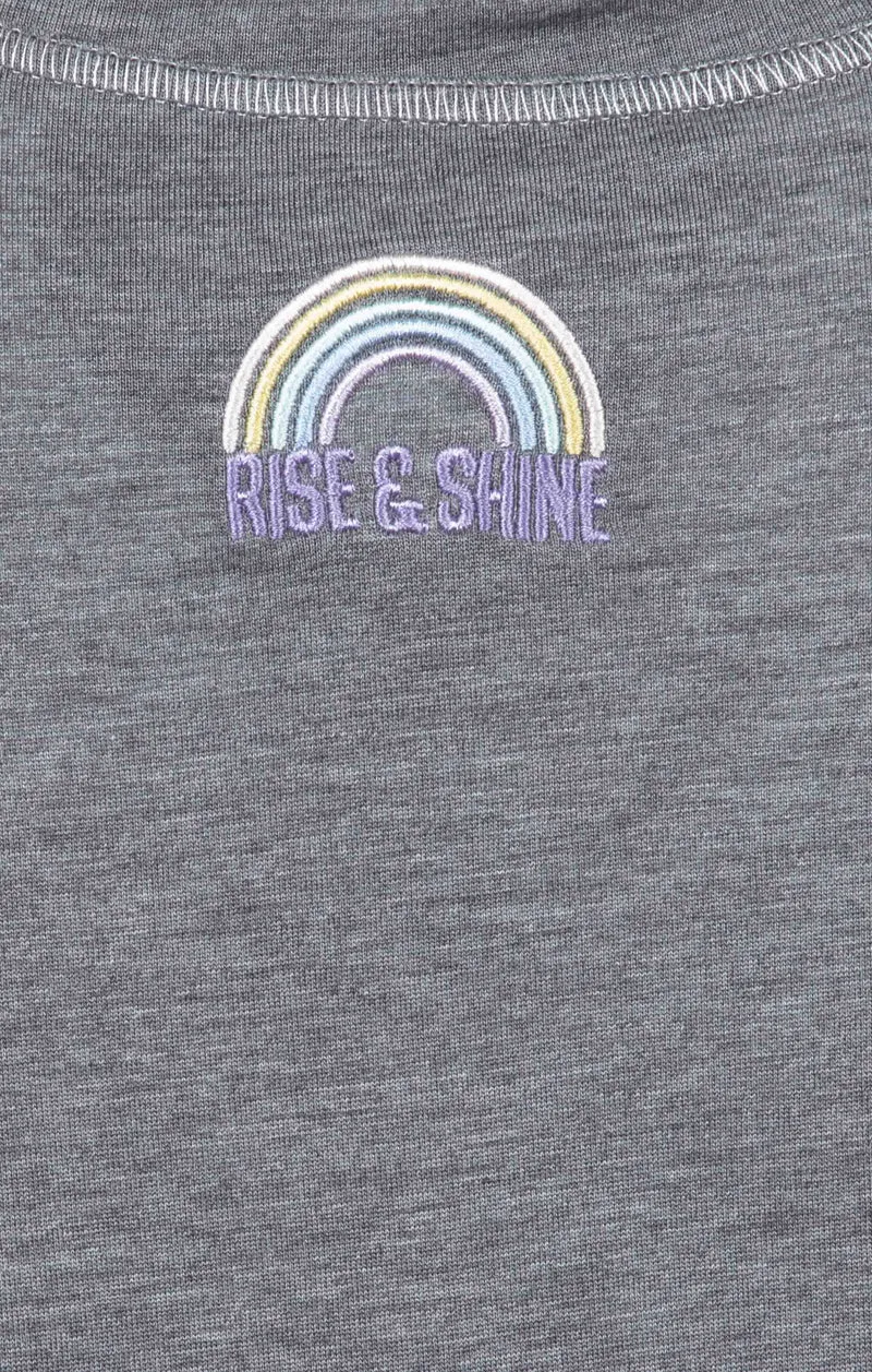 Basic Athletic Tank Rainbow Tencel™ - dunkelgrau melange