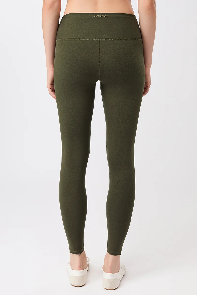 Wrap Legging - Leaf, GOTS