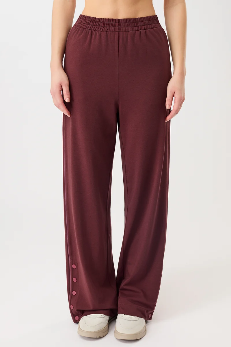 Track Pants - Ruby