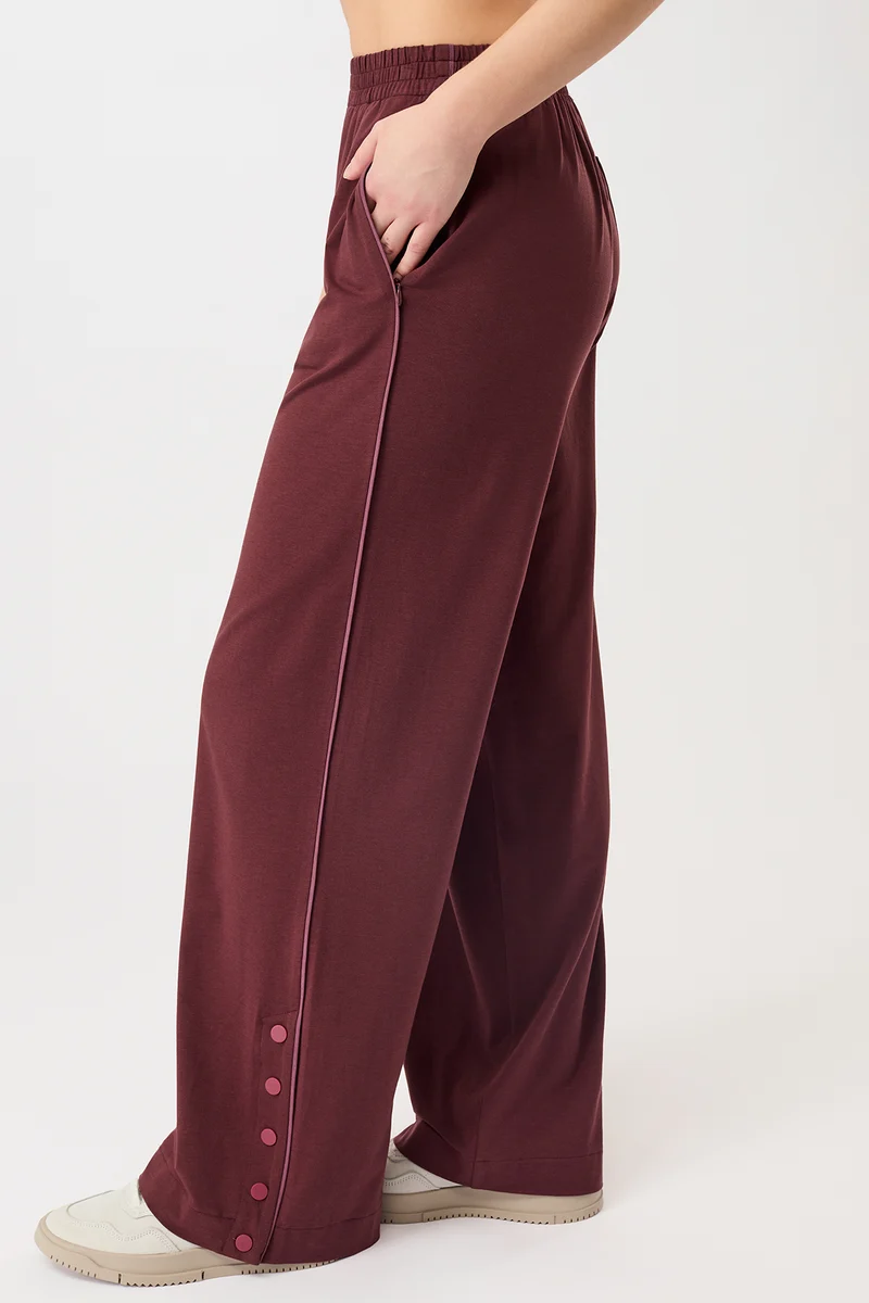 Track Pants - Ruby