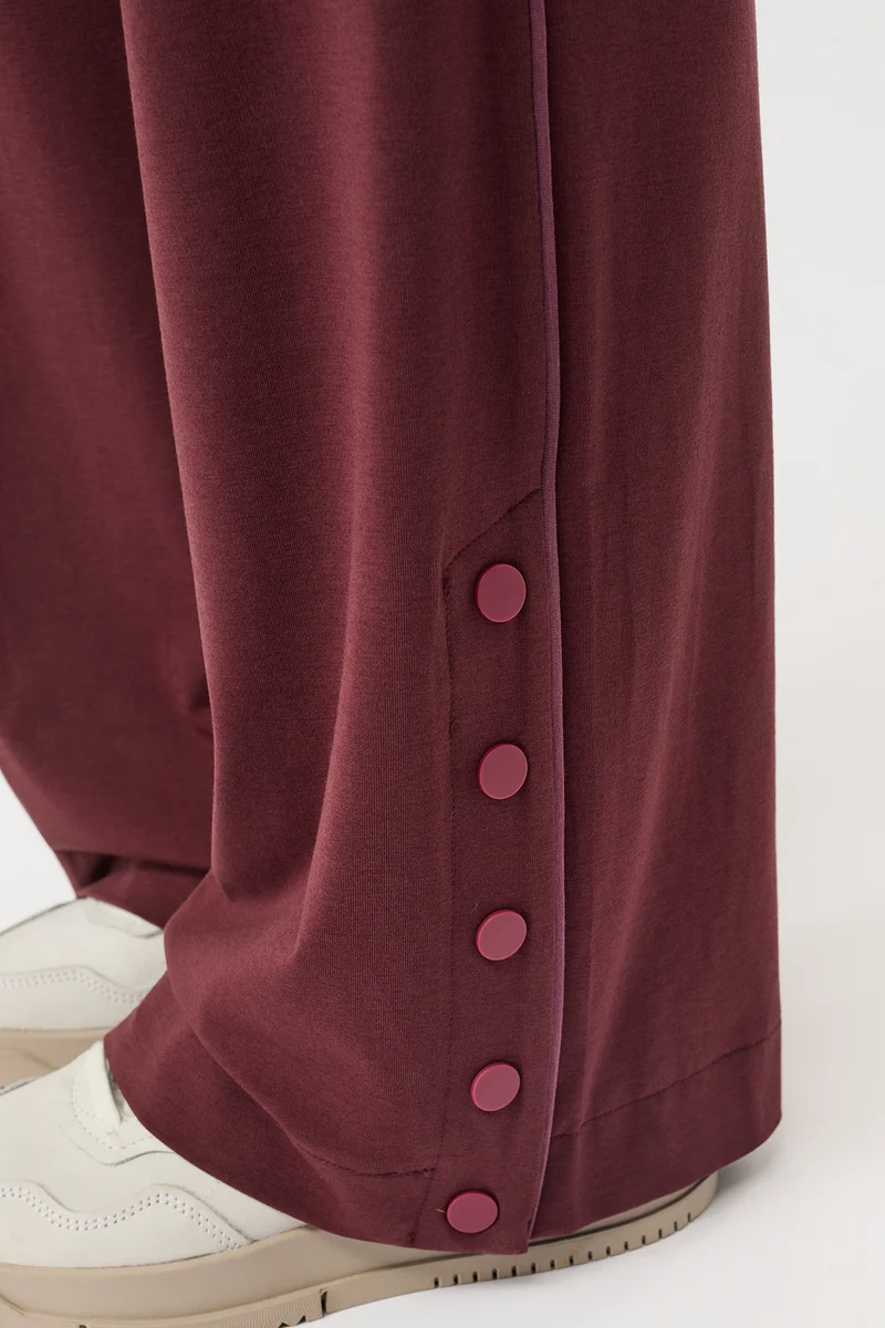 Track Pants - Ruby