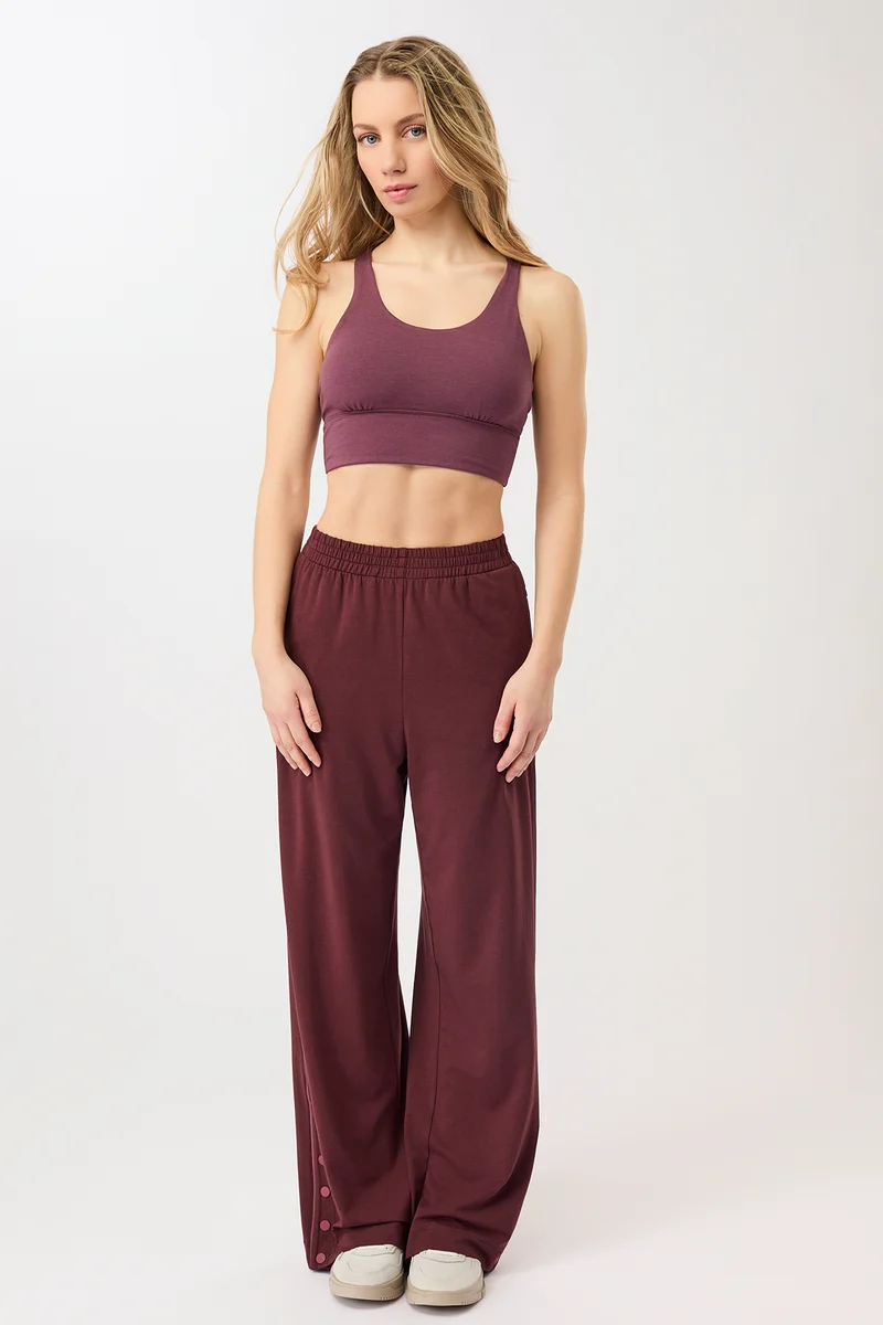 Track Pants - Ruby