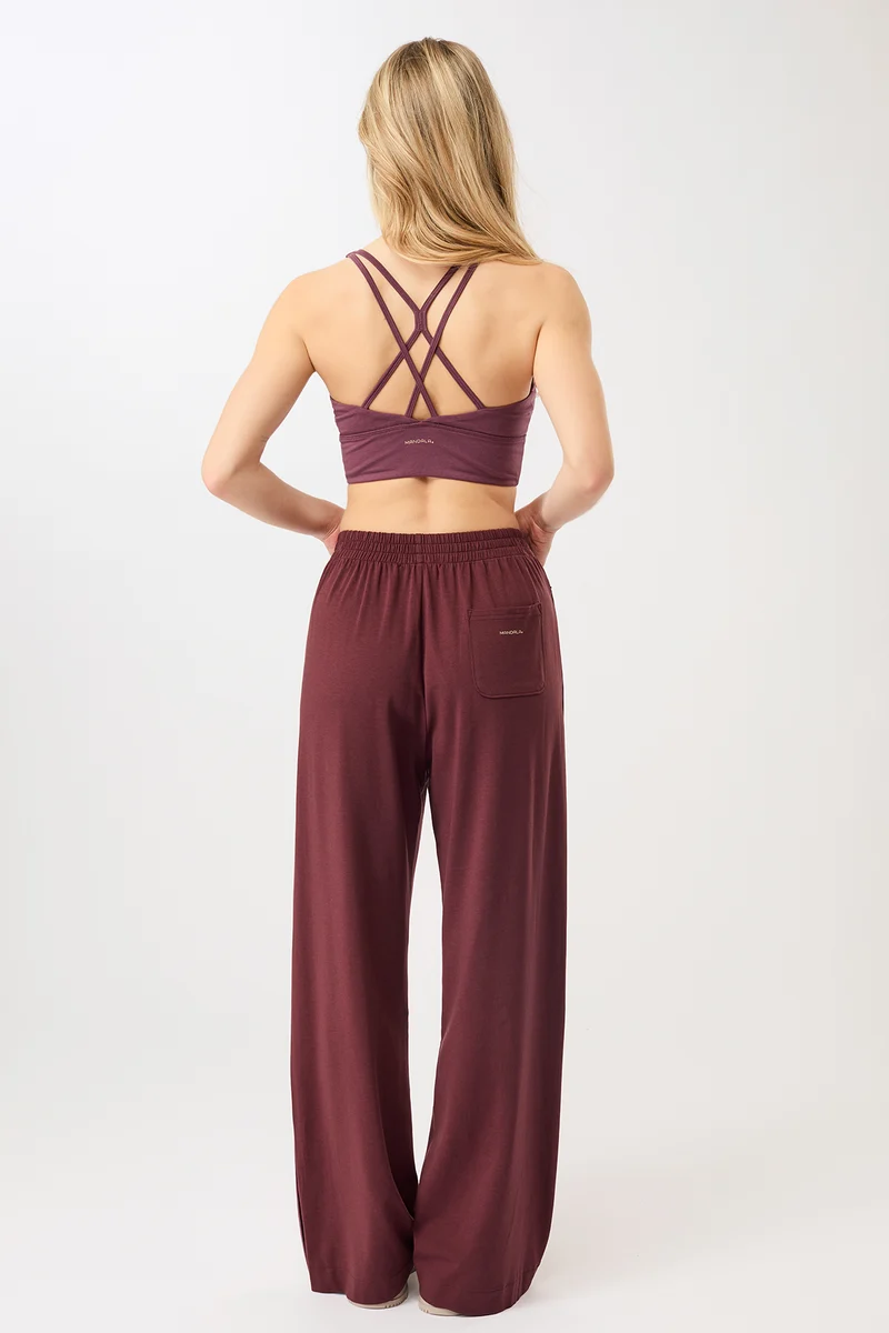 Track Pants - Ruby