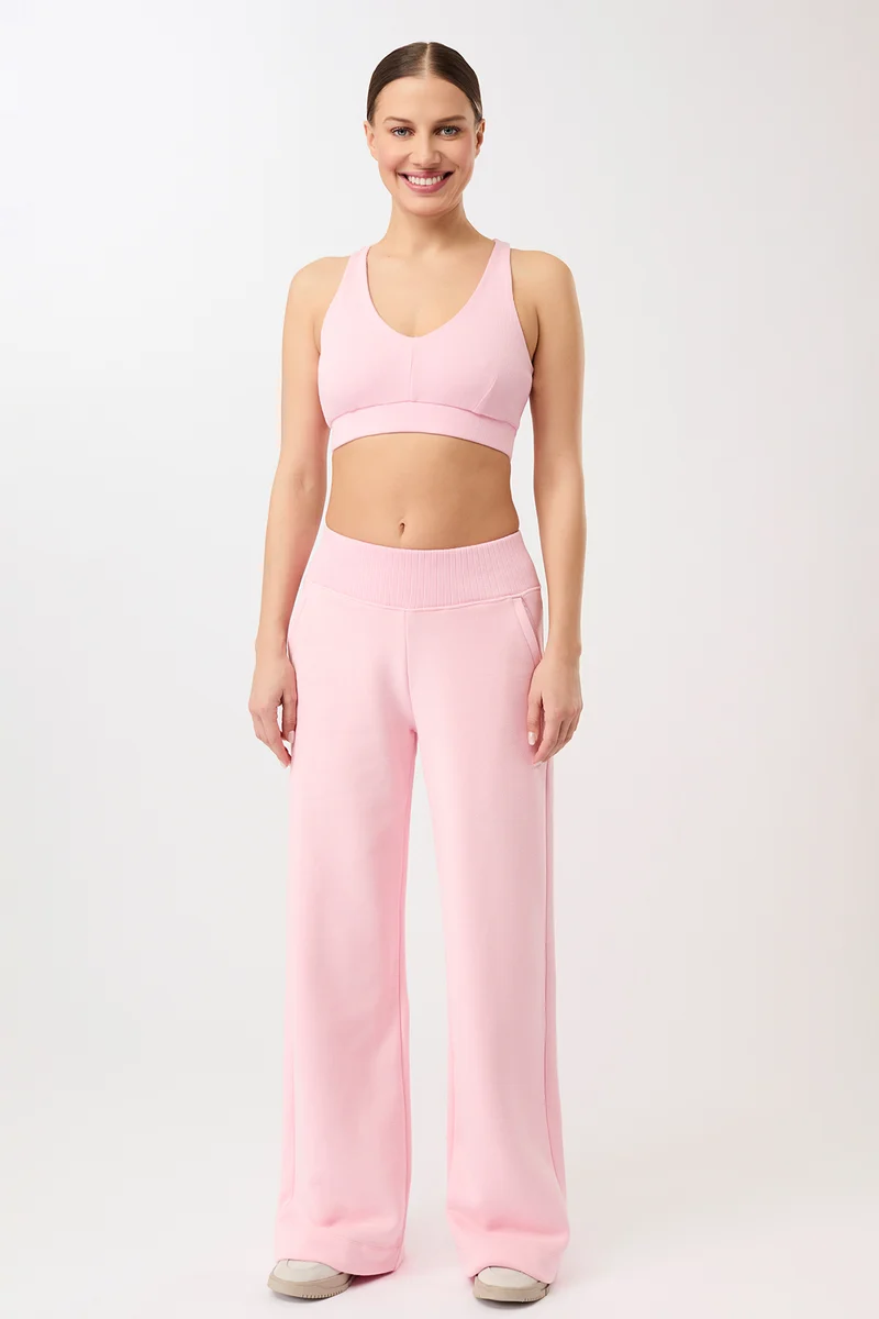 Surfers Vibe Pants - Soft Pink