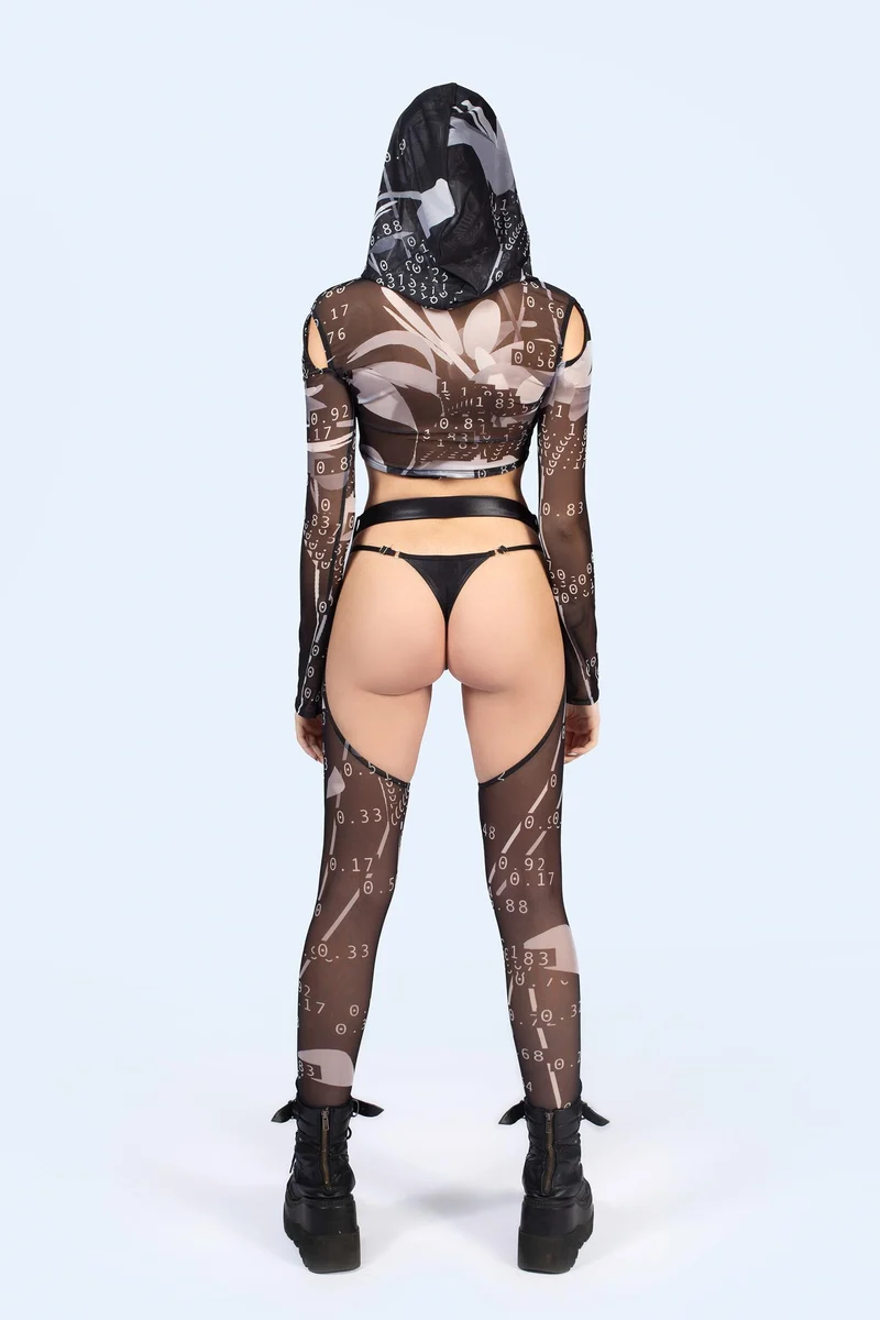 Session Hooded Mesh Top