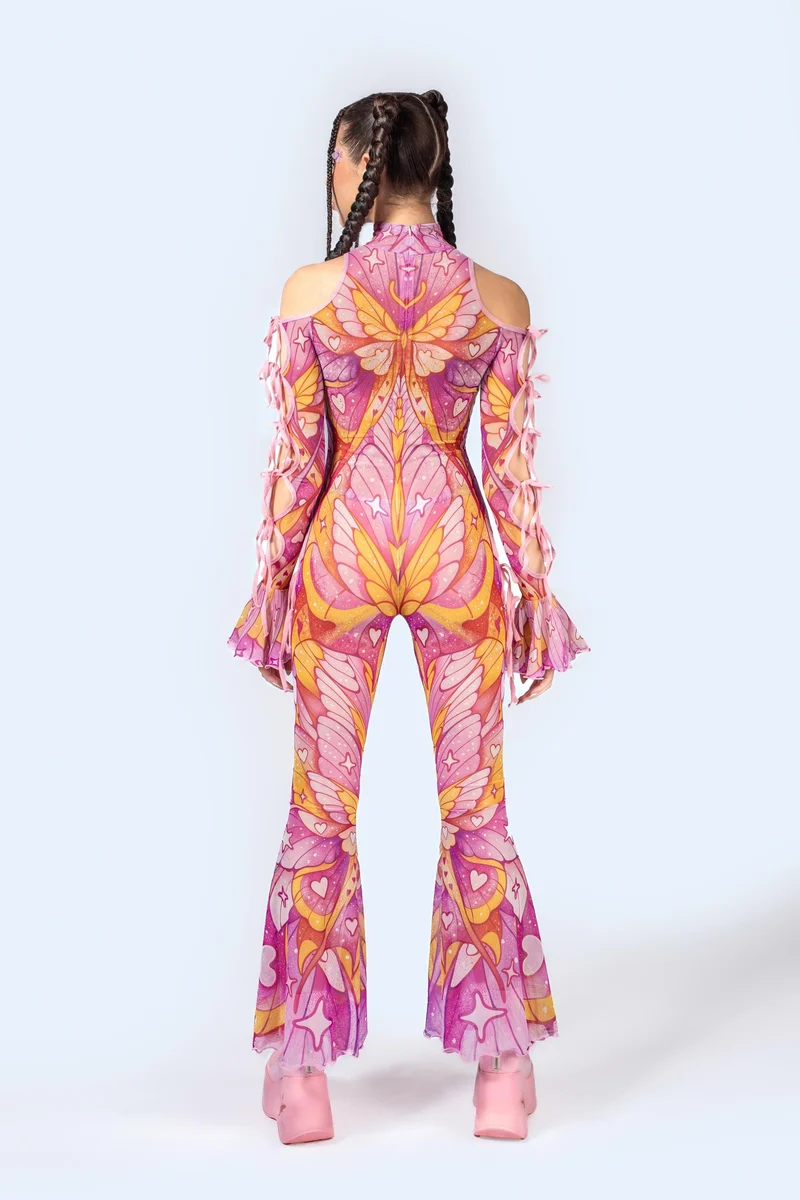 Flirt Alert Ribbon Jumpsuit