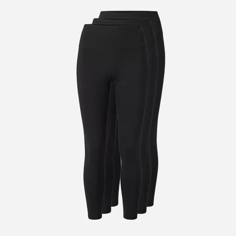 High Waist Leggings 7/8 | Schwarz