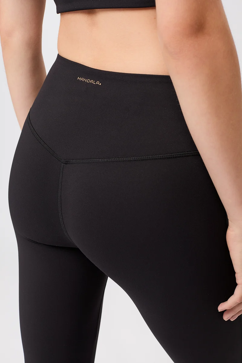 Sporty Vibe Leggings - Black