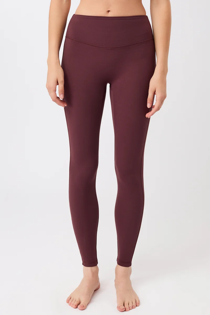 Sporty Vibe Leggings - Ruby