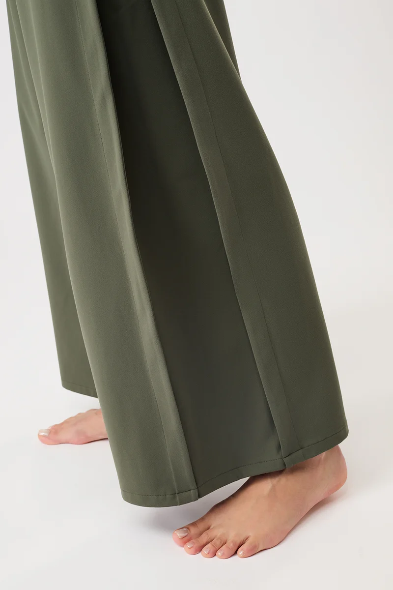 Extra Wide Pants - Leaf
