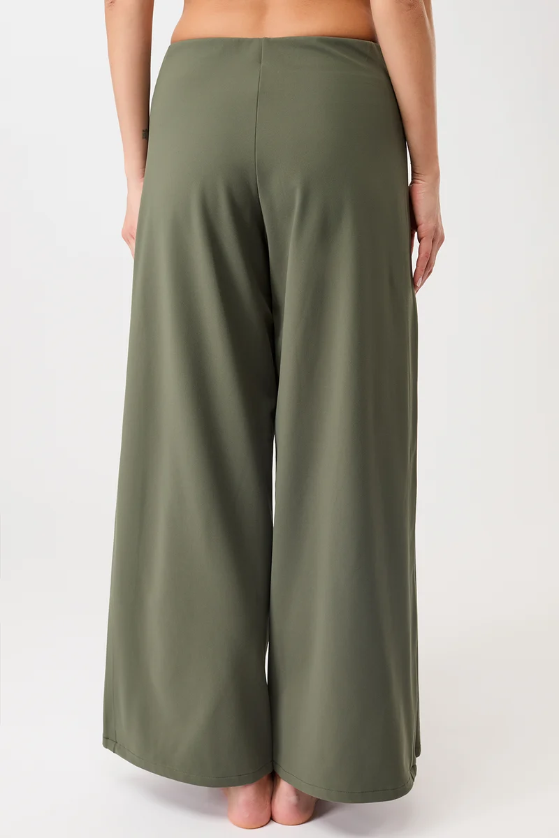 Extra Wide Pants - Leaf