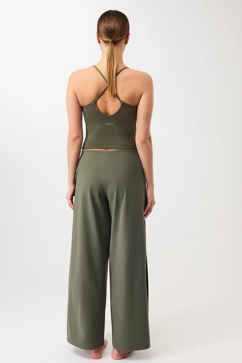 Extra Wide Pants - Leaf