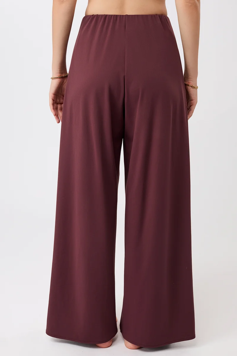 Extra Wide Pants - Ruby
