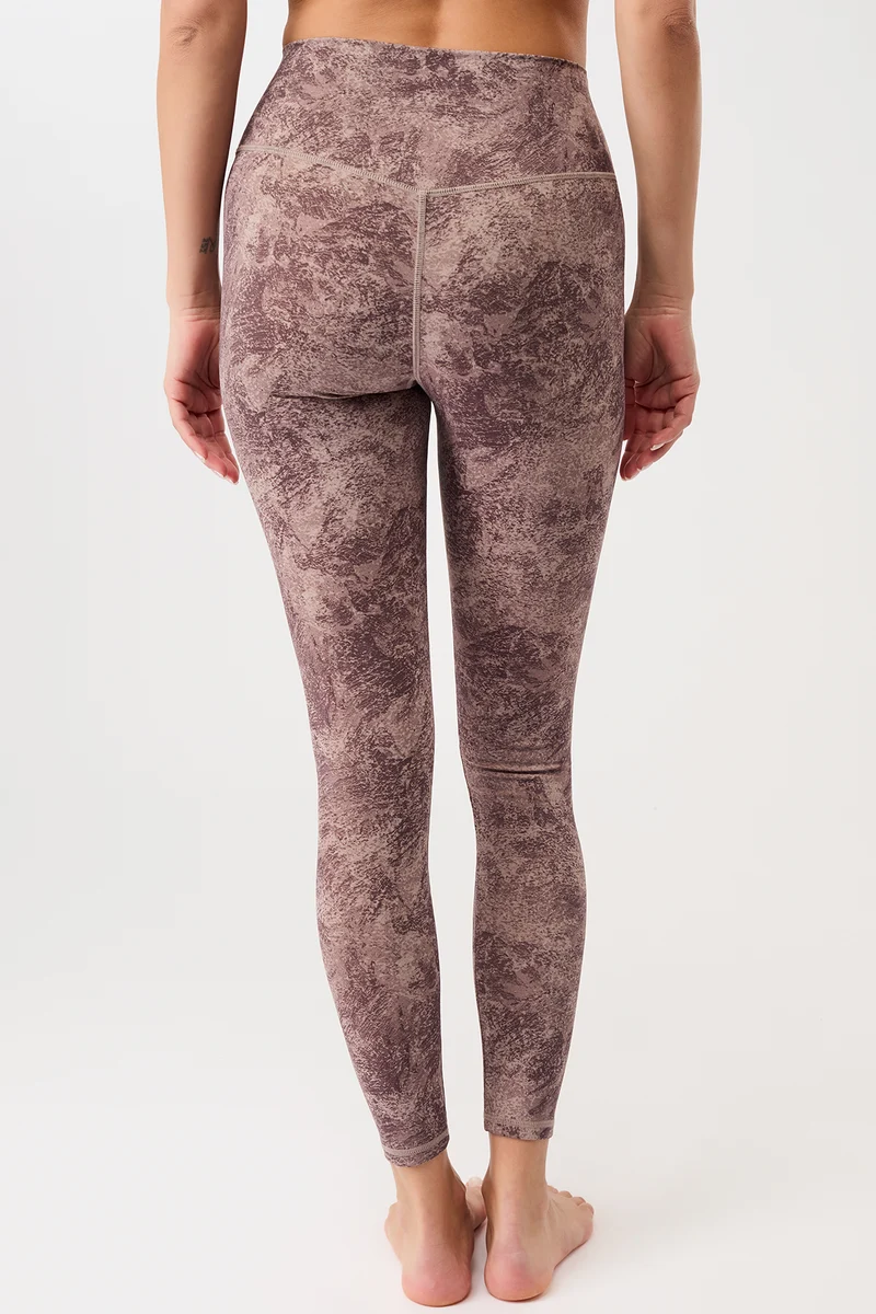 Monoprinted Tights - Earth