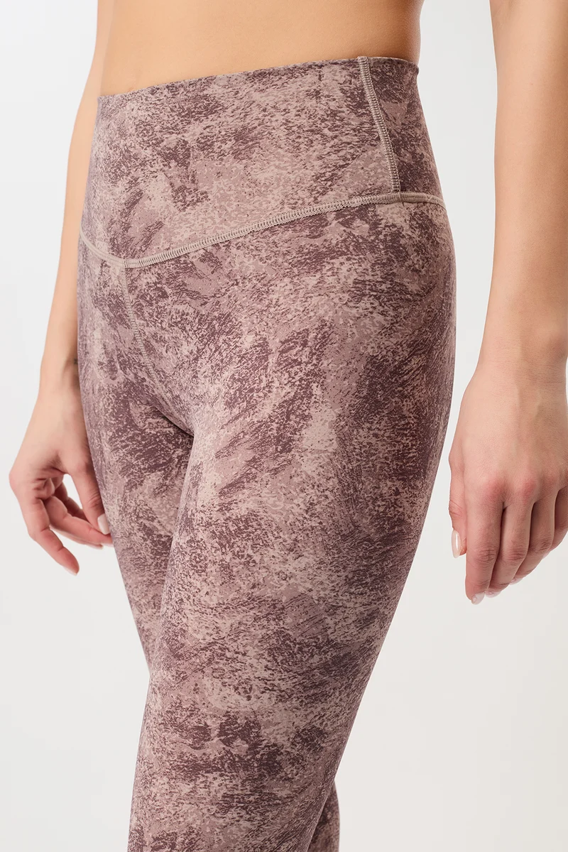Monoprinted Tights - Earth