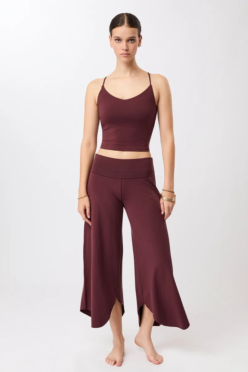 Tulip Pants - Ruby