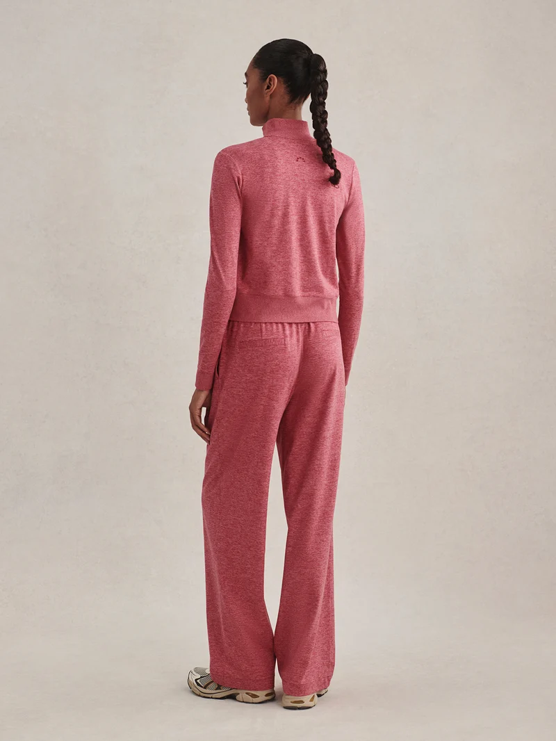 Rufus Cropped Zip Through Sweat