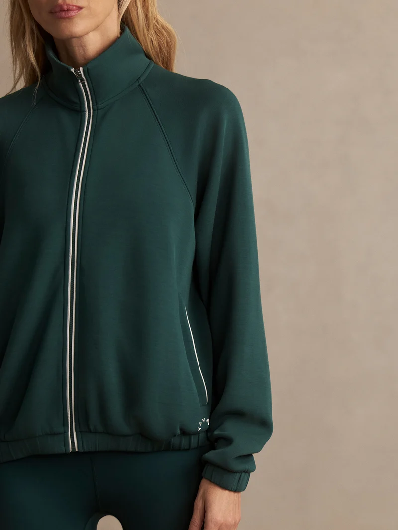 Magda Zip Through Sweat