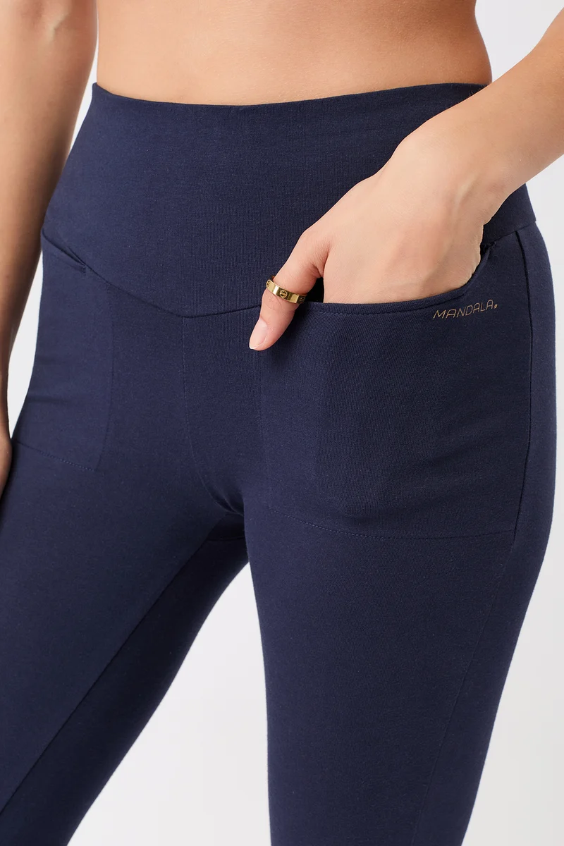 Back Envelope Pants - Night Sky, GOTS