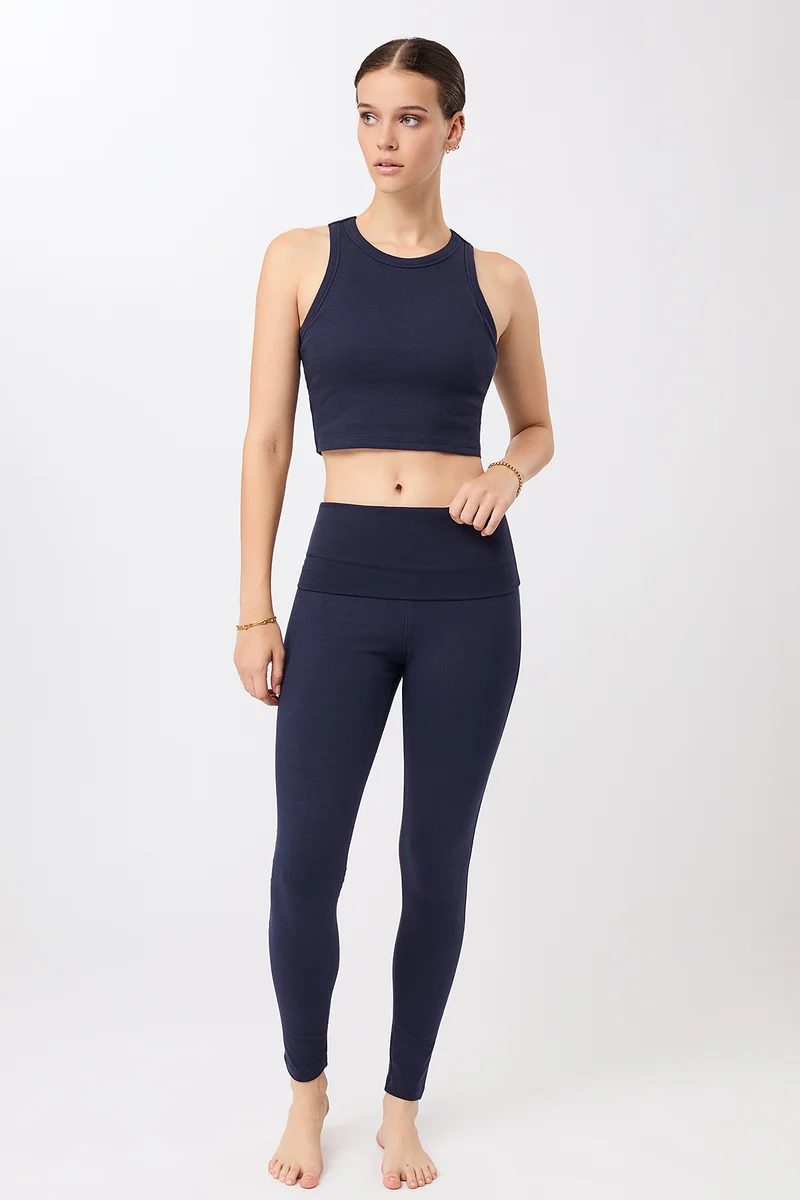 Rolldown Tights - Night Sky, GOTS