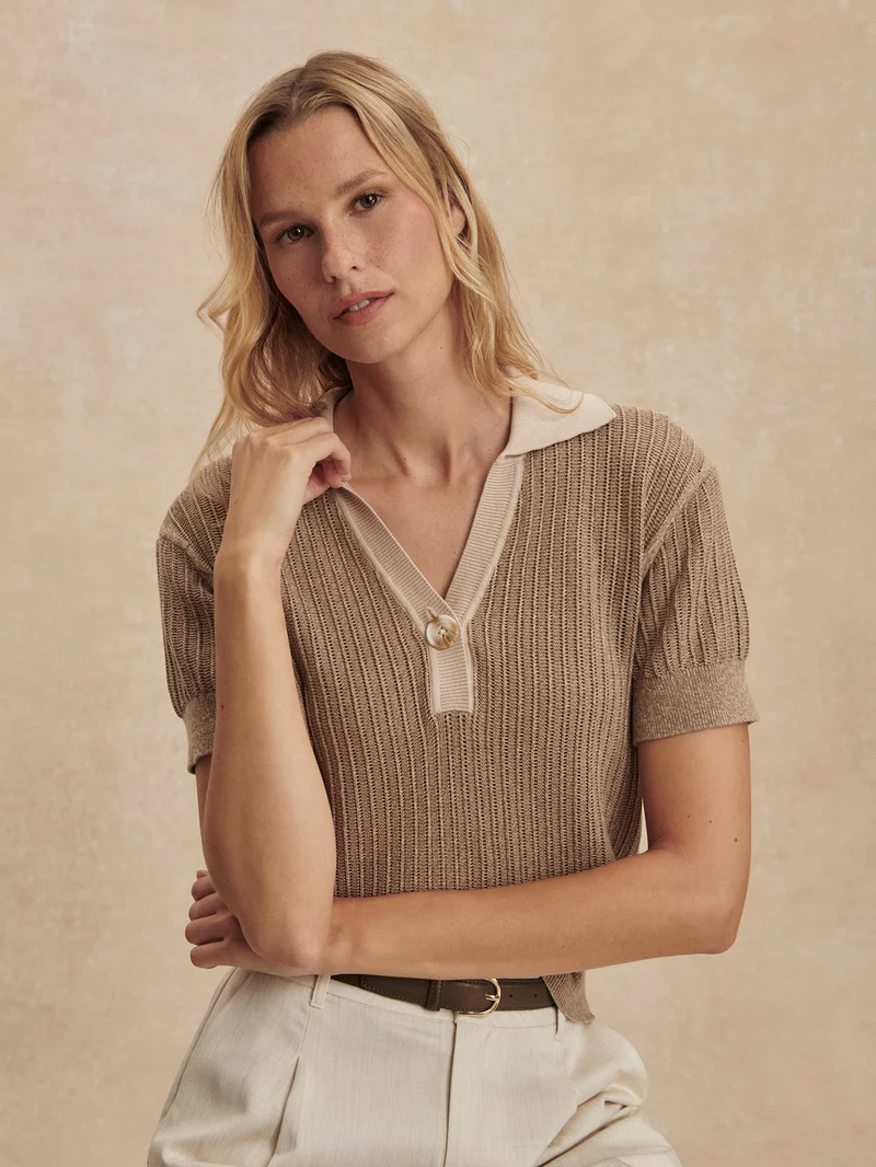 Perrine Knit Polo