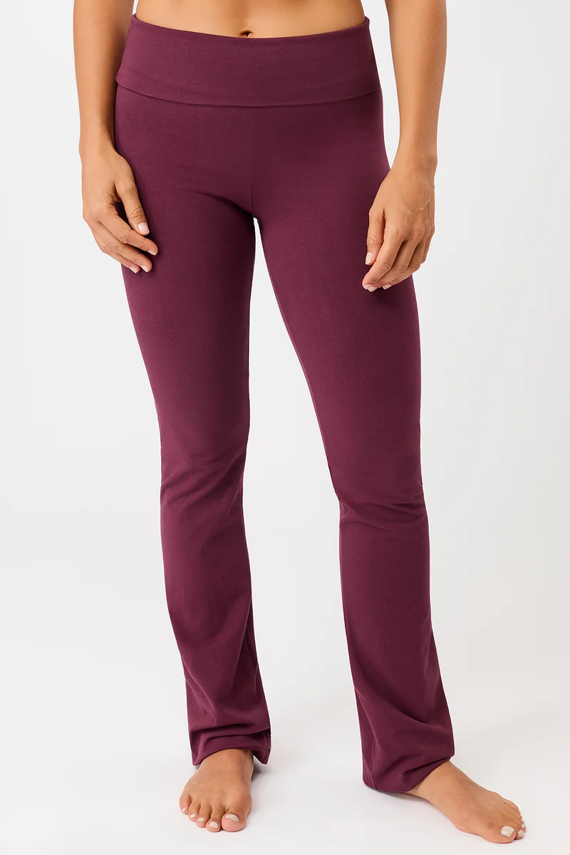 Legging Roll-Down Flared - Prism, GOTS