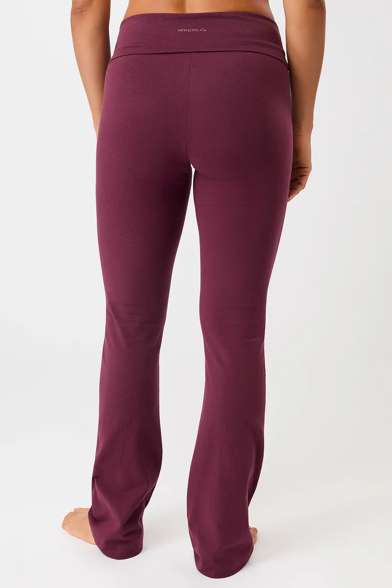 Legging Roll-Down Flared - Prism, GOTS
