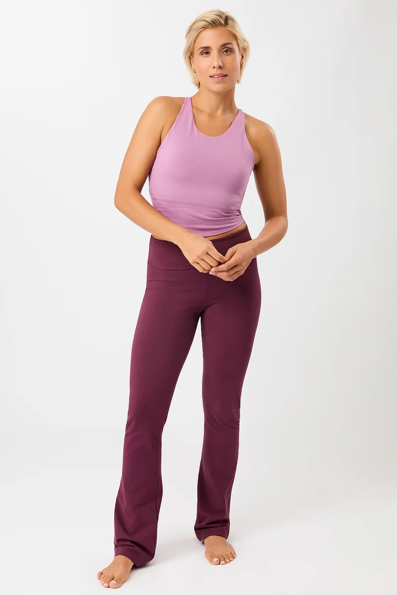 Legging Roll-Down Flared - Prism, GOTS