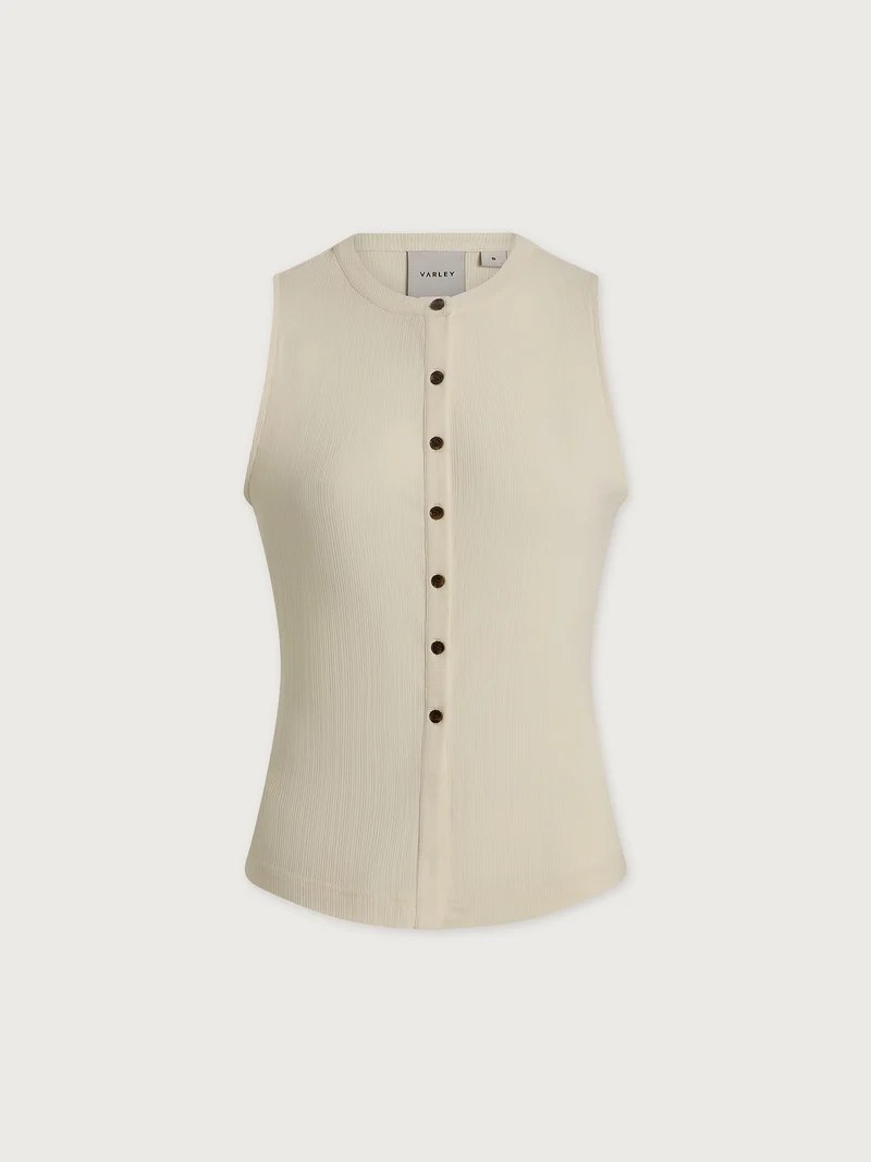 Latia Button Through Tank