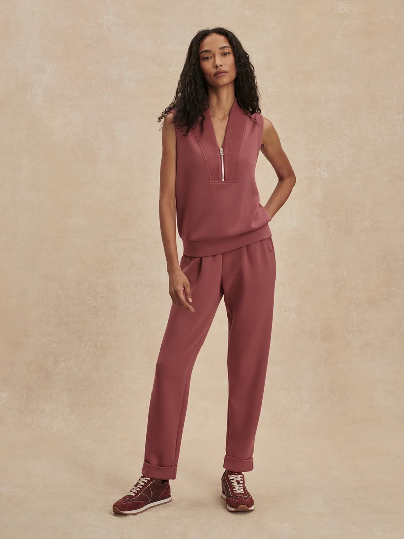Beau Sleeveless Half Zip