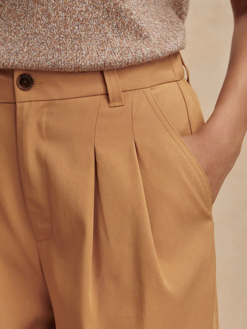 Soft Stretch Wide Leg Trouser Long