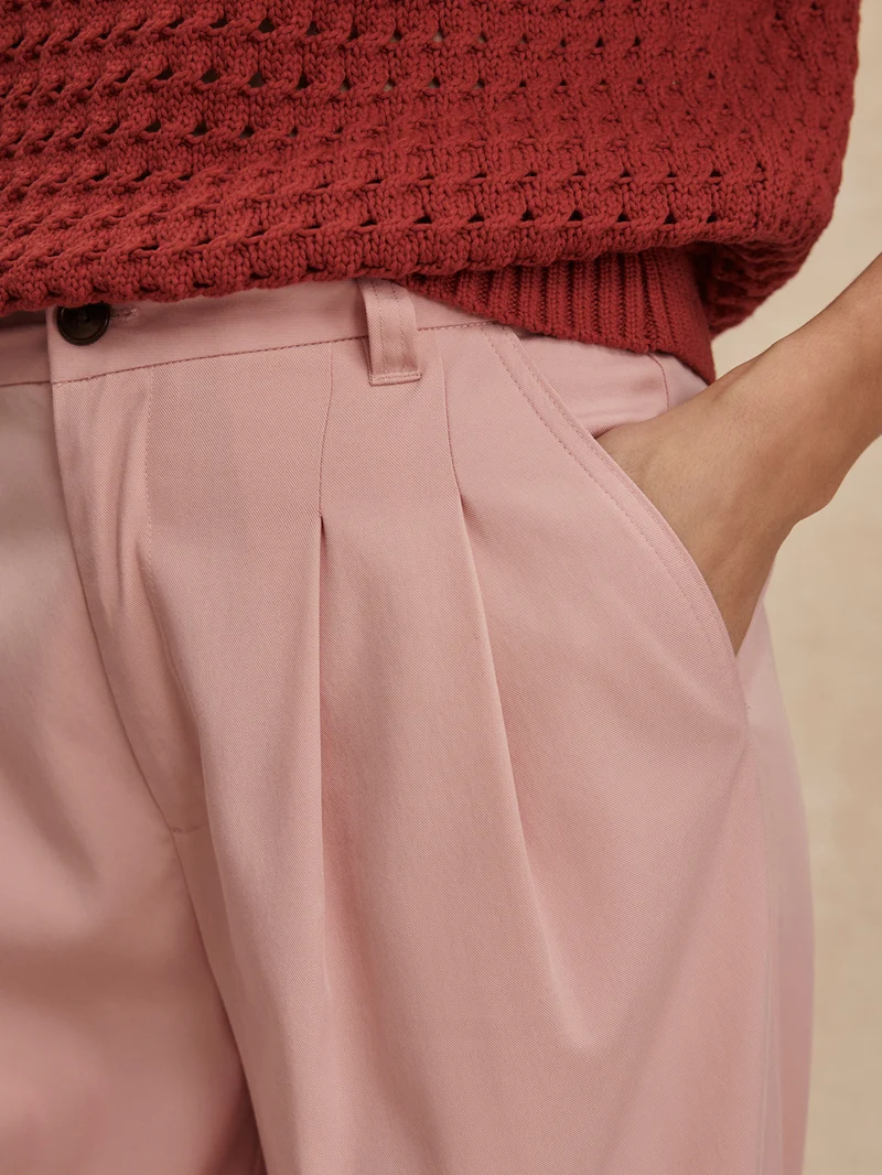 Soft Stretch Wide Leg Trouser Regular
