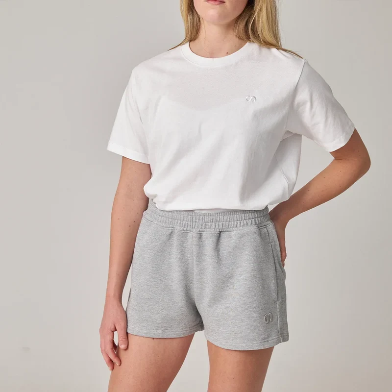 Sweatshorts Damen | Hellgrau