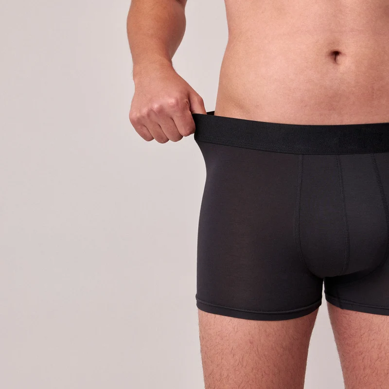 Premium Boxershorts ohne Logo | Schwarz