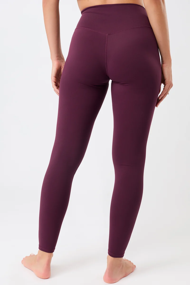 Monoprinted Tights - Print Bordeaux