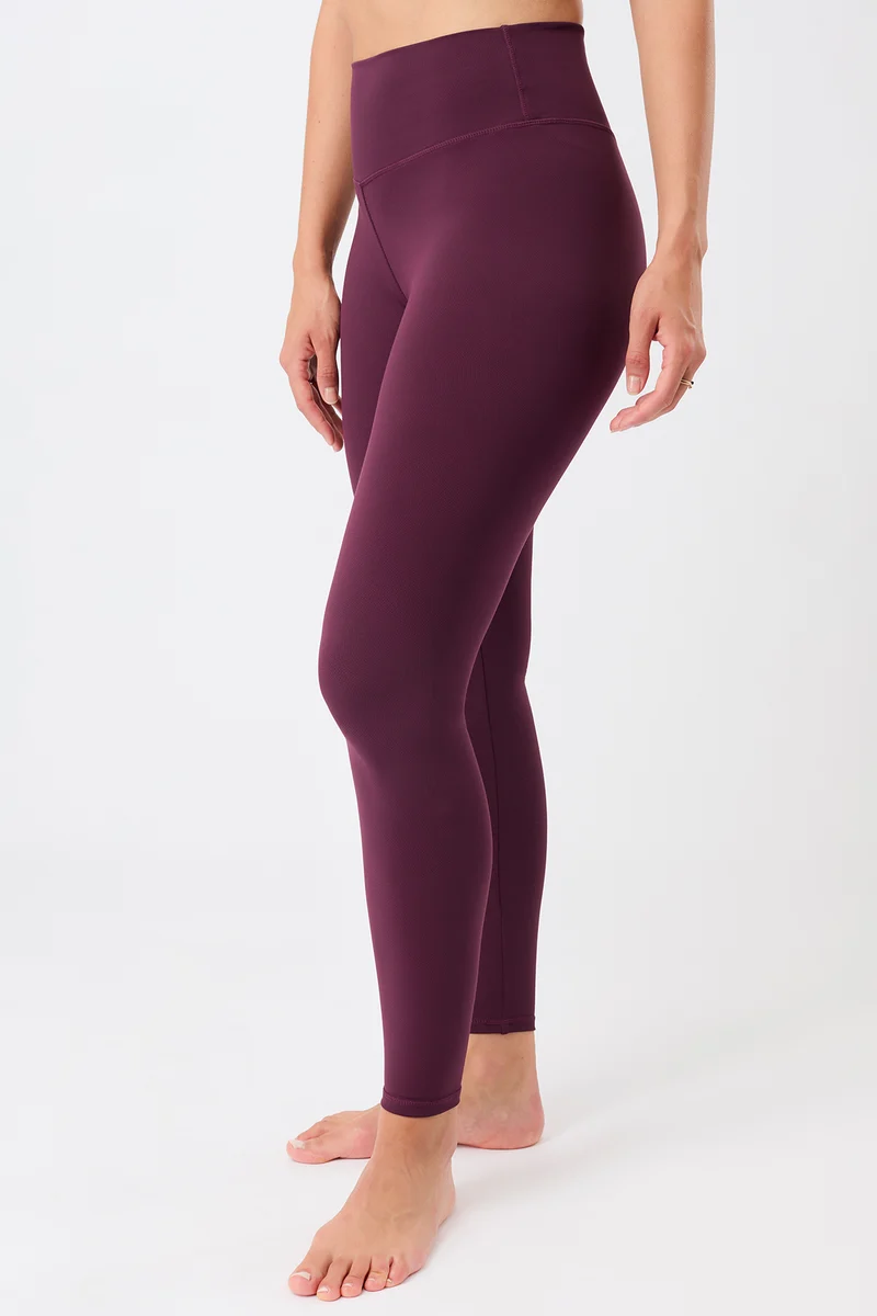 Monoprinted Tights - Print Bordeaux