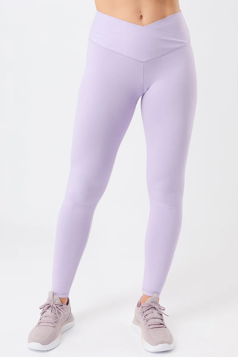 Wrap Legging - Violet, GOTS